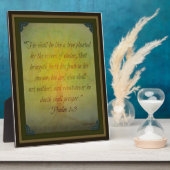 Psalm 1:3 Schrift Plaque Fotoplatte (Seite)