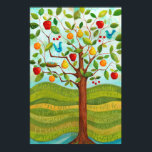 Psalm 1 Baum gepflanzt von Flüssen der Wasserdruck Poster<br><div class="desc">Dies ist ein Ausdruck meines original gemischtmedialen Gemäldes, das die Sehenswürdigkeiten und Symbolik von Psalm 1 darstellt. Gott sagt, wie wir uns freuen in Ihm und in Seinem Wort werden wir wie ein Baum sein, der von Wasserläufen oder -flüssen bepflanzt wird... unsere Blätter werden nie verdorben... wir werden in der...</div>