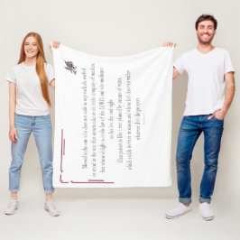 PSALM 1, does not walk in step with the wicked Fleecedecke