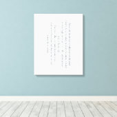 Psalm 1, does not walk in step with the wicked leinwanddruck (Insitu (Holzboden))