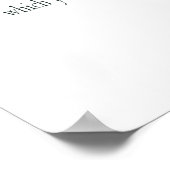 PSALM 1, does not walk in step with the wicked Poster (Ecke)