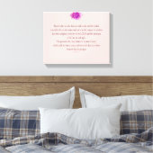 Psalm 1, Flower, Leinwanddruck (Insitu (Schlafzimmer))