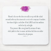 Psalm 1, Flower, Mousepad (Vorne)