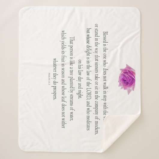 Psalm 1, Flower, Sherpadecke (Vorderseite)