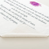 Psalm 1, Flower, Sherpadecke (3/4)