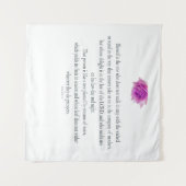 Psalm 1, Flower, Wandteppich (Vorderseite (Horizontal))