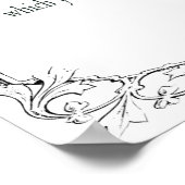 Psalm 1, geht nicht im Einklang mit den Schlechten Poster (Ecke)