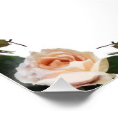 Psalm 1, Im Gesetz des Herrn, Lila Blume Grenze Poster (Ecke)