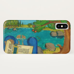 Psalm 1 in den hebräische Bibel-jüdischen Case-Mate iPhone Hülle