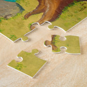 Psalm 1 in den hebräische Bibel-jüdischen Puzzle (Seite)