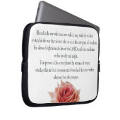 Psalm 1 Kunstweg der Gerechtigkeit Laptopschutzhülle (Vorne Rechts)