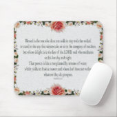 Psalm 1 Kunstweg der Gerechtigkeit Mousepad (Mit Mouse)