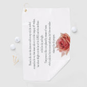 Psalm 1, Law day and Night, Streams of Waters, Golfhandtuch (Insitu)