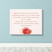 Psalm 1, Law day and Night, Streams of Waters, Leinwanddruck (Insitu (Holzboden))