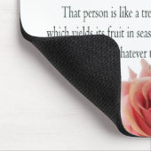 Psalm 1, Law day and Night, Streams of Waters, Mousepad (Ecke)