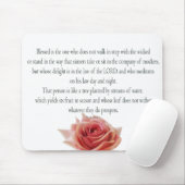 Psalm 1, Law day and Night, Streams of Waters, Mousepad (Mit Mouse)