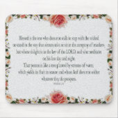 Psalm 1, Law day and Night, Streams of Waters, Mousepad (Vorne)