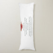 Psalm 1, Law day and Night, Streams of Waters, Seitenschläferkissen (Vorderseite Vertikal)