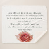 Psalm 1, Law day and Night, Streams of Waters, Sherpadecke (Vorderseite (Horizontal))