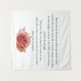 Psalm 1, Law day and Night, Streams of Waters, Wandteppich