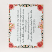 Psalm 1, Nicht im Schritt mit Schlecht gehen, Puzzle (Vertikal)