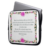 Psalm 1, Ölfarbe Lila Laptopschutzhülle (Vorderseite Links)