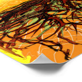 Psalm 1 Selig ist der Mann, der läuft Poster (Ecke)