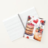 Psalm 20:4 | Birthday Dessert | Mehrfarbigkeit Notizblock (Innenseite)