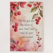 Psalm 20:4 Wunsch deines Herzens Bibelstelle | Flo