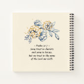 Psalm 20:6 Der Herr gibt Seinem Androinierten den Notizblock (Rückseite)