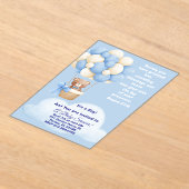 Psalm 21:6 Boy Baby Shower Invitation Acryleinladungen (Ablage )