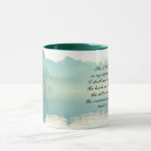 Psalm 23 1-3 Der Herr ist mein Hirte Tasse (Zentrum)