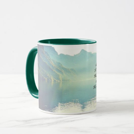 Psalm 23 1-3 Der Herr ist mein Hirte Tasse (Vorderseite Links)