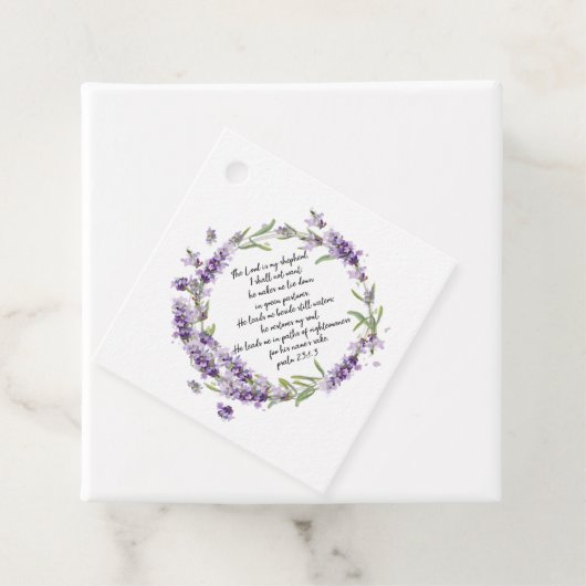 Psalm 23: 1-3 geschenkanhänger (Beispiel)