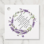 Psalm 23: 1-3 geschenkanhänger (Vorderseite)