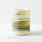 Psalm 23:1-3 Kaffeetasse (Mittel)