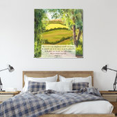Psalm 23:1-3 leinwanddruck (Insitu (Schlafzimmer))