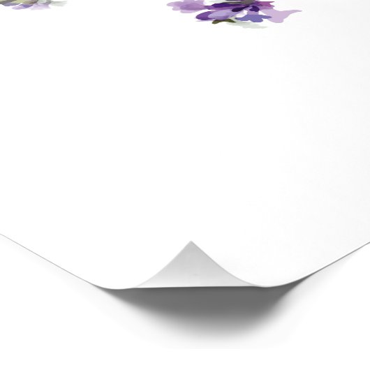 Psalm 23: 1-3 Poster (Ecke)