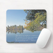 Psalm-23:1 - 3 Schrift Mousepad (Mit Mouse)