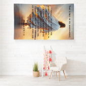 Psalm 23:1–3 Tranquil Walk with God Design Banner (Insitu)