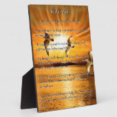 Psalm 23:1-6 Der Herr ist mein Schäfer Fotoplatte (Seite)