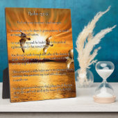 Psalm 23:1-6 Der Herr ist mein Schäfer Fotoplatte (Seite)