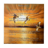 Psalm-23:1 - 6 der Lord Is My Shepard Fliese (Vorderseite)