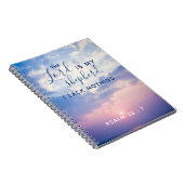 Psalm 23:1 Bibelverse-Notebook Notizblock (Rechte Seite)