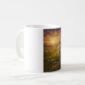 Psalm 23:1 Christian Lamb Coffee Mug Kaffeetasse (Vorderseite Links)