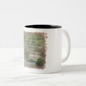 PSALM 23:1 - Coffee Mug Zweifarbige Tasse (VorderseiteRechts)