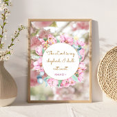 Psalm 23 : 1 - Der Herr ist mein Herr Poster