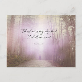 Psalm 23:1 - Der Herr ist mein Hirte Postkarte