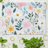 Psalm 23:1 Floral Kitchen Towels Geschirrtuch (Gefaltet)