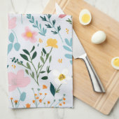 Psalm 23:1 Floral Kitchen Towels Geschirrtuch (Viertel Falte)